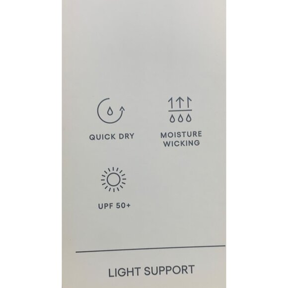 All In Motion Womens Activewear Light Brown V-Neck Crop Top Athletic Size Small - Picture 13 of 14